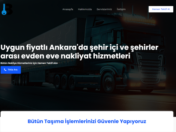 nakliye sitesi tasarımı