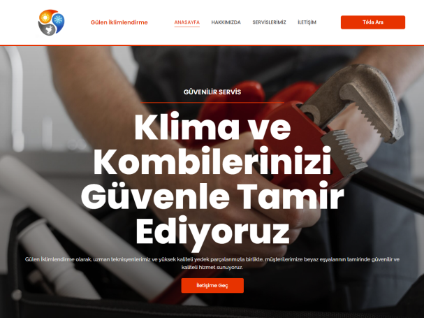 beyaz eşya web site tasarımı